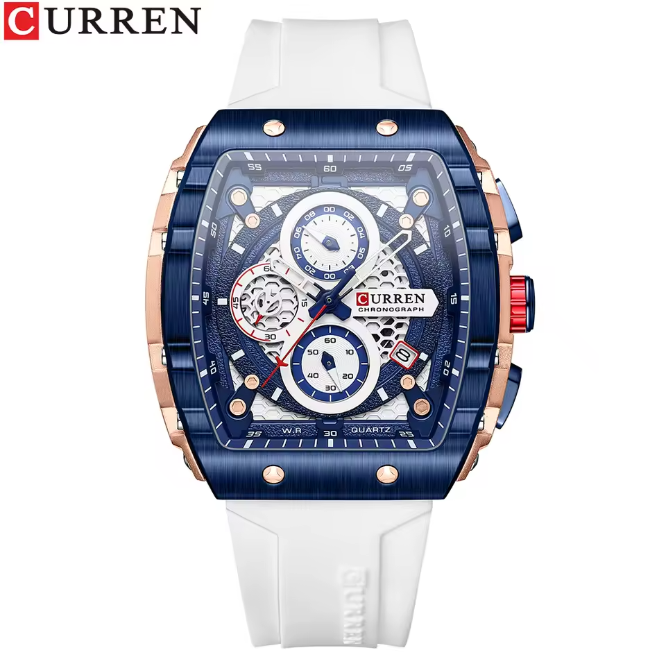 LumiChrono | Precision Square Chronograph