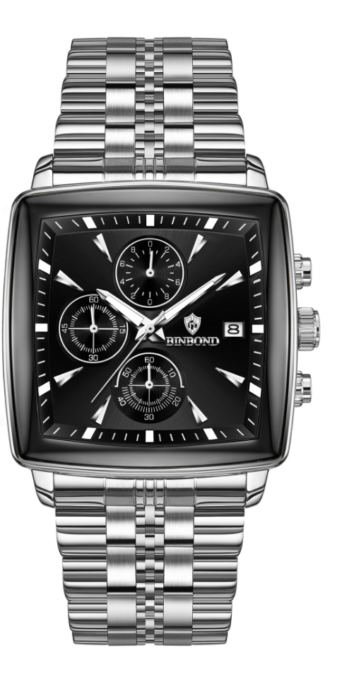 PrestigeChrono - CylaLuxe High-End Modern Watches for Men - Binbond Chronograph