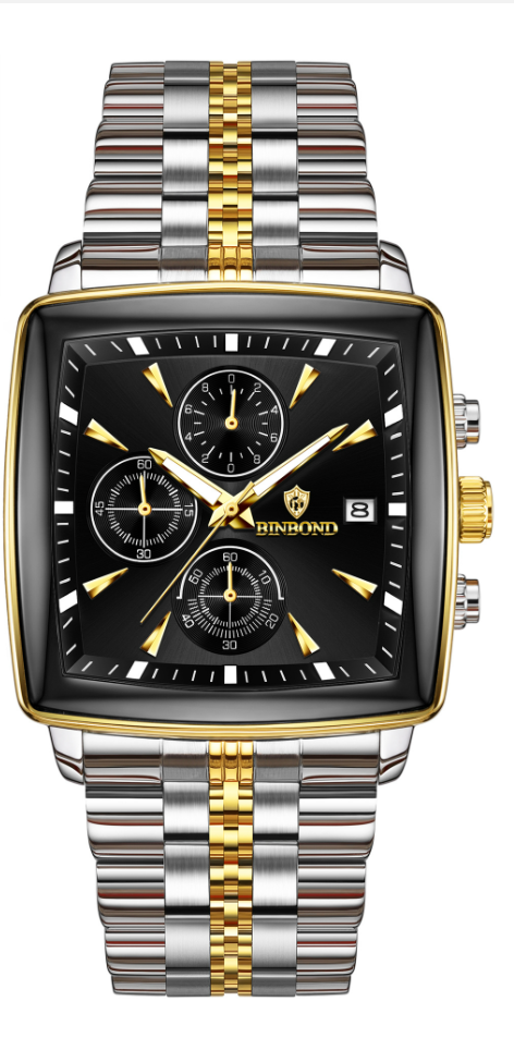 PrestigeChrono - CylaLuxe High-End Modern Watches for Men - Binbond Chronograph