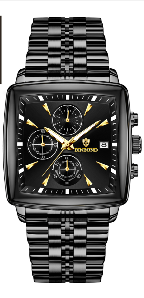PrestigeChrono - CylaLuxe High-End Modern Watches for Men - Binbond Chronograph