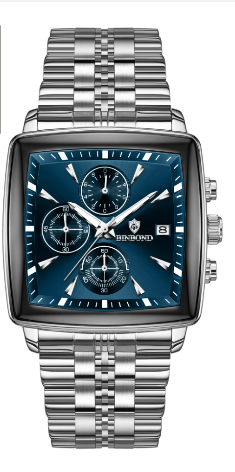 PrestigeChrono - CylaLuxe High-End Modern Watches for Men - Binbond Chronograph