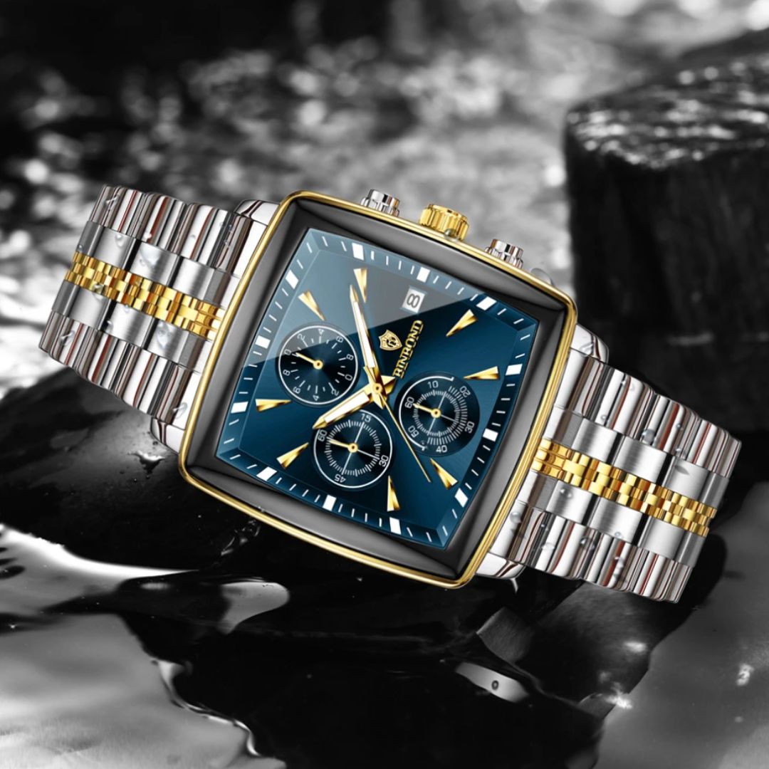 PrestigeChrono - CylaLuxe High-End Modern Watches for Men - Binbond Chronograph