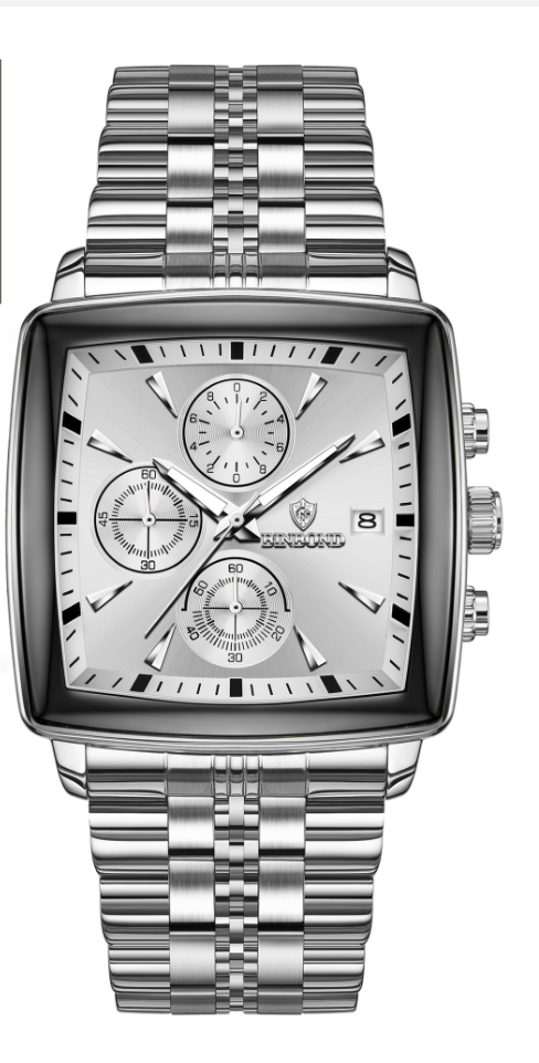 PrestigeChrono - CylaLuxe High-End Modern Watches for Men - Binbond Chronograph