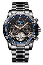 Titan Chrono X - CylaLuxe Luxury Men's Chronograph Watch Gold & Silver